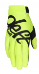 DEFT Family BMX Gloves - EQVLNT - SOLID - - Neon Geel - Bovenkant