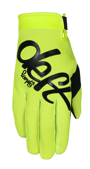 DEFT Family Gloves - EQVLNT - Cold weather -Fluor Yellow - Bovenkant