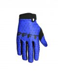 Deft Family Gloves - Minnema BMX -EQVLNT- Blue - Yamaha - Voorkant