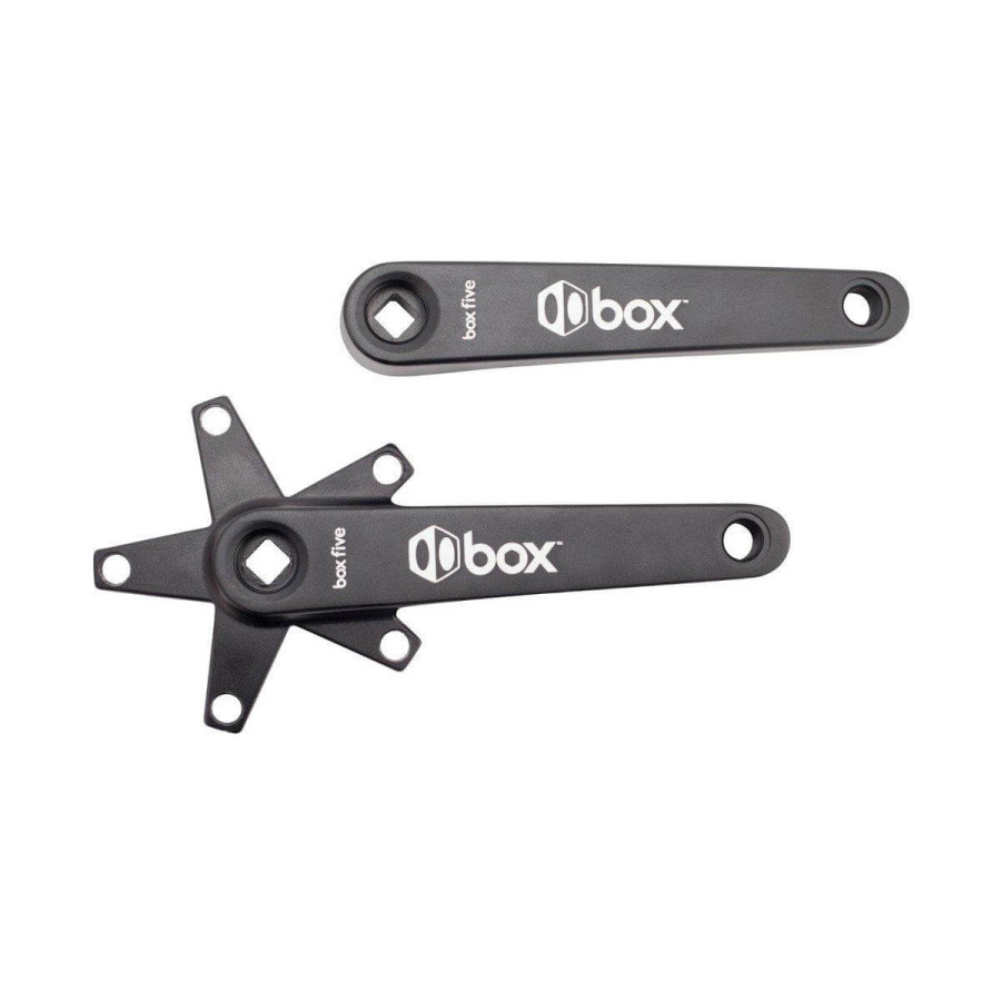 Box Five Square Taper Crankset Black - Minnema BMX Shop Kampen